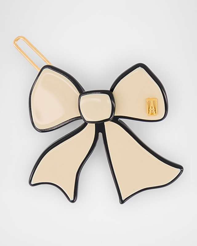 Acetate Bow Barrette